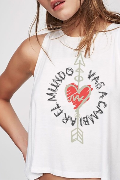 Camiseta Vas a Cambiar El Mundo